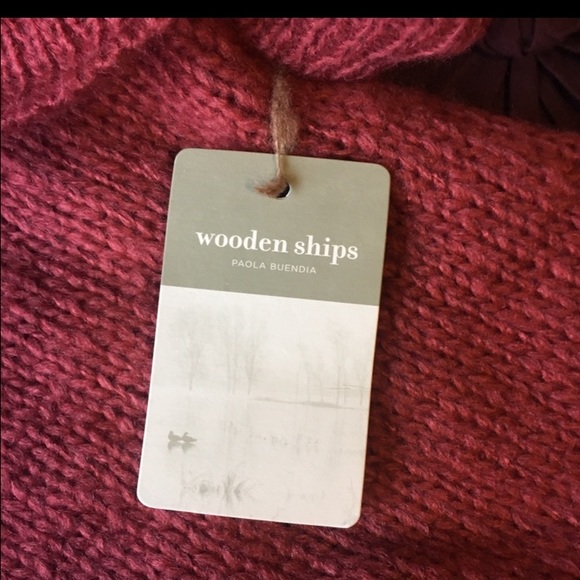 { Wooden Ships } Cowl Neck Asymmetrical Sweater - Picture 4 of 4